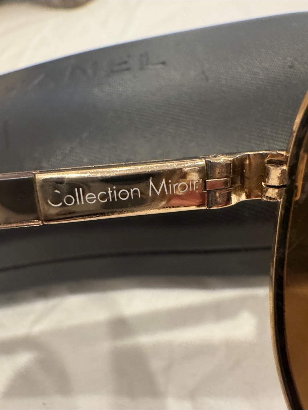 CHANEL Sunglasses Collection Miroir Gold Vintage - Picture 3 of 7